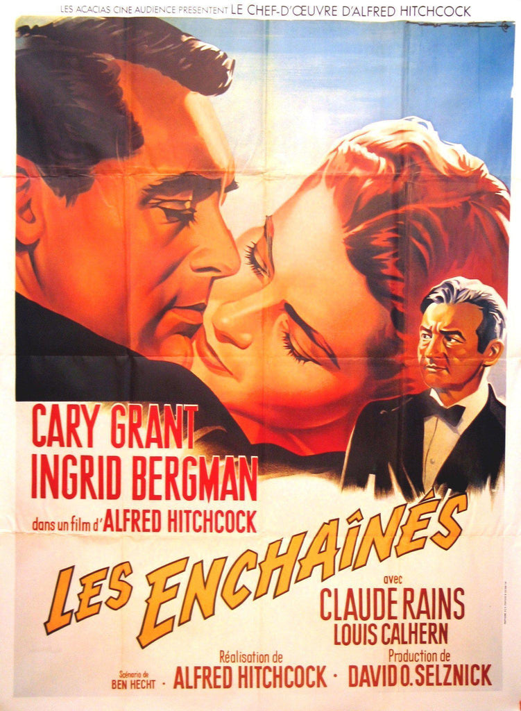 Notorious Original Vintage Movie Poster