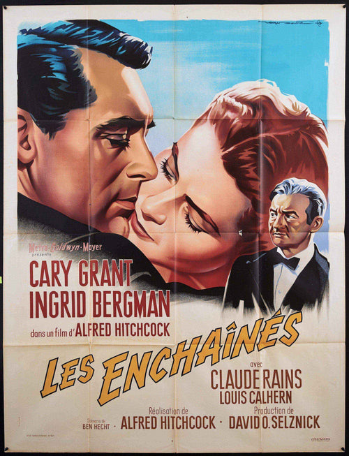 Notorious Original Vintage Movie Poster