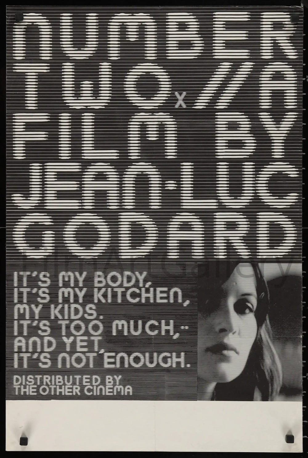 Numero Deux Original Vintage Movie Poster