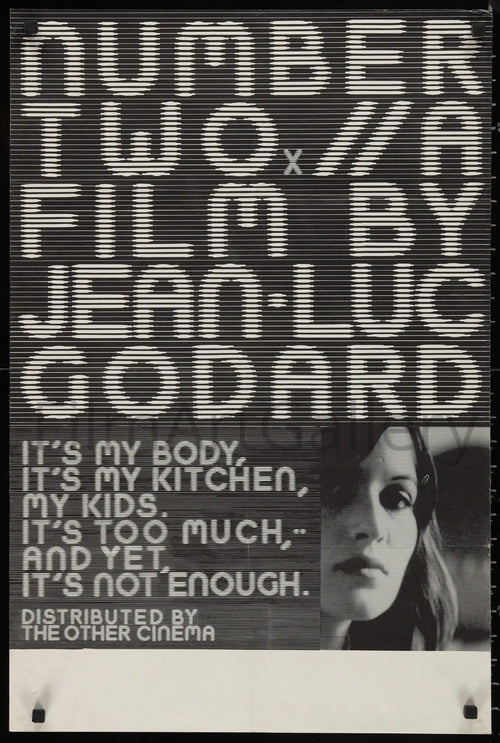 Numero Deux Original Vintage Movie Poster
