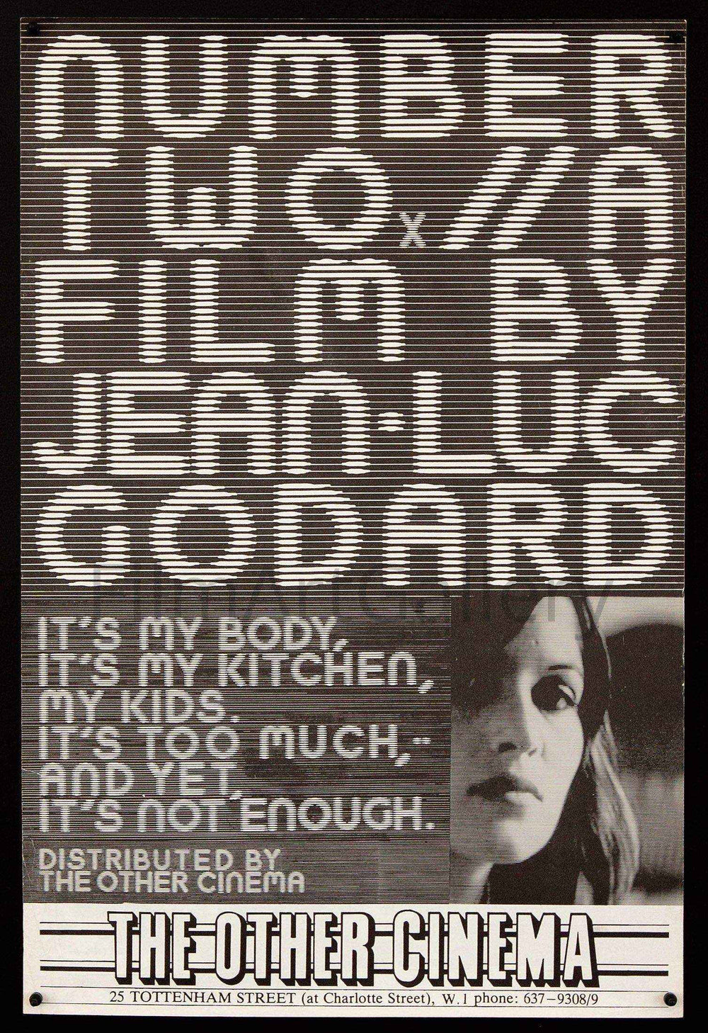 Numero Deux Original Vintage Movie Poster