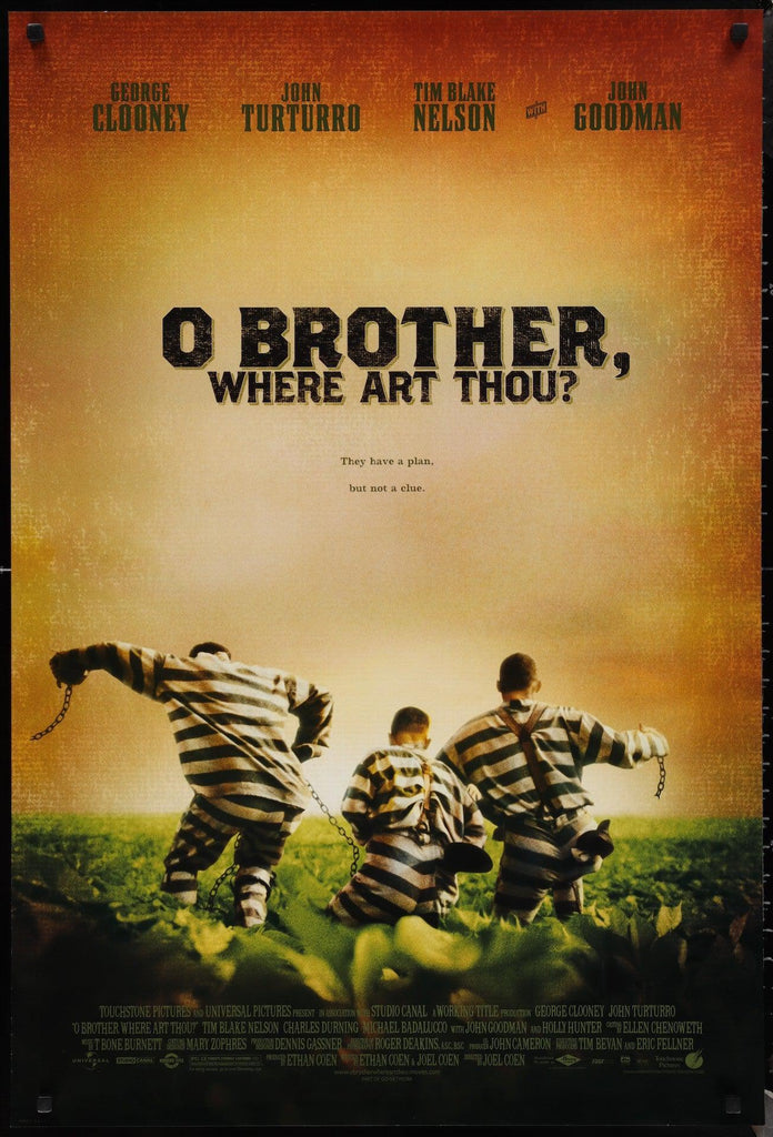 O Brother, Where Art Thou? 1 Sheet (27x41) Original Vintage Movie Poster