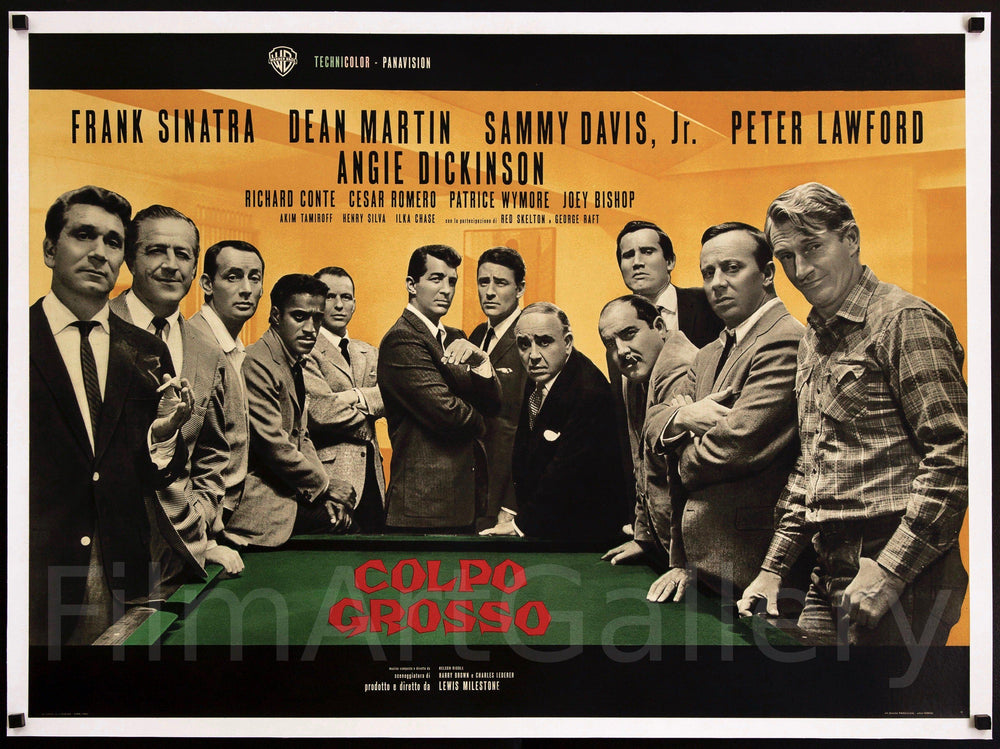 Ocean's 11 Original Vintage Movie Poster