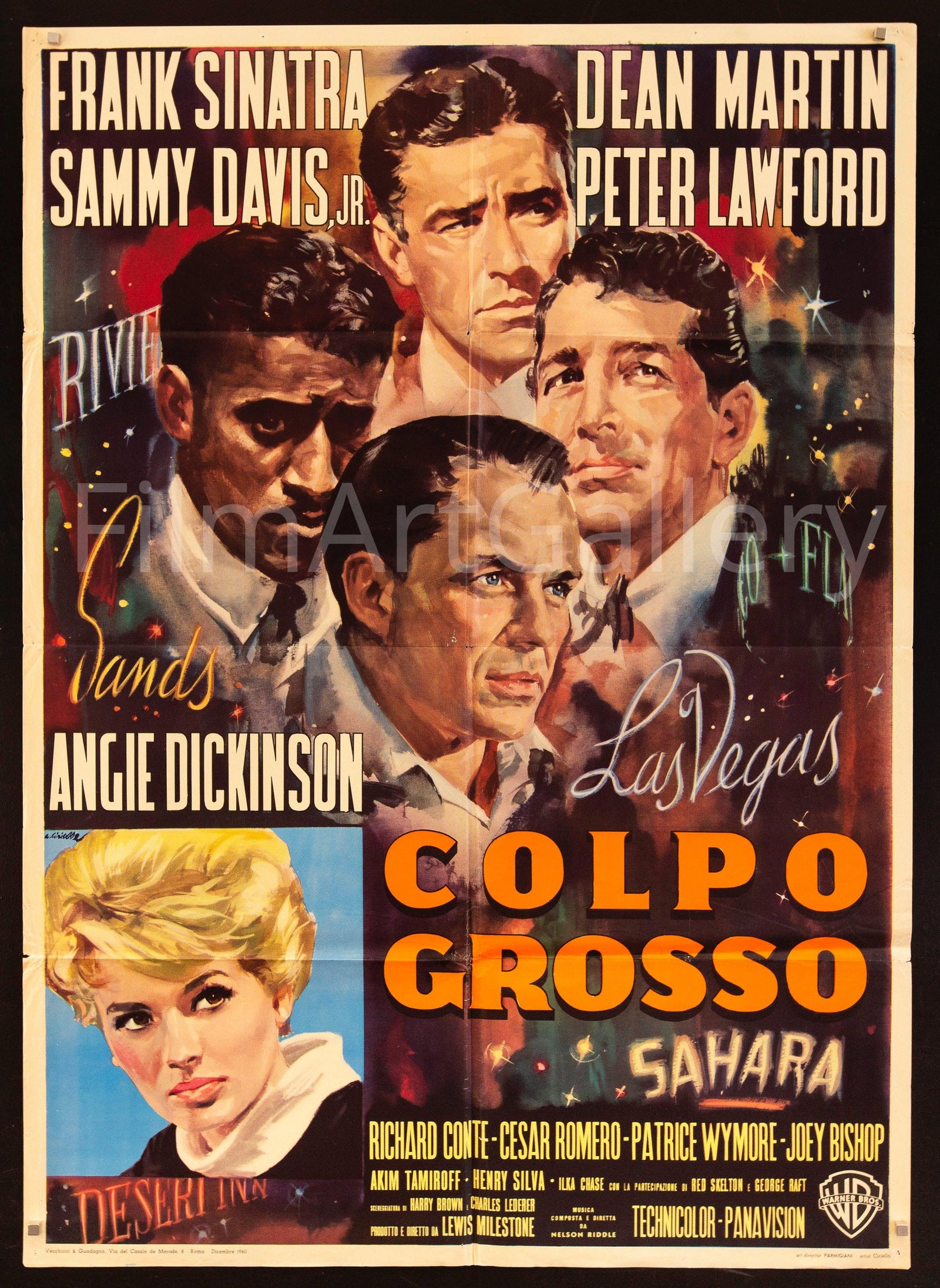 Ocean's 11 Original Vintage Movie Poster