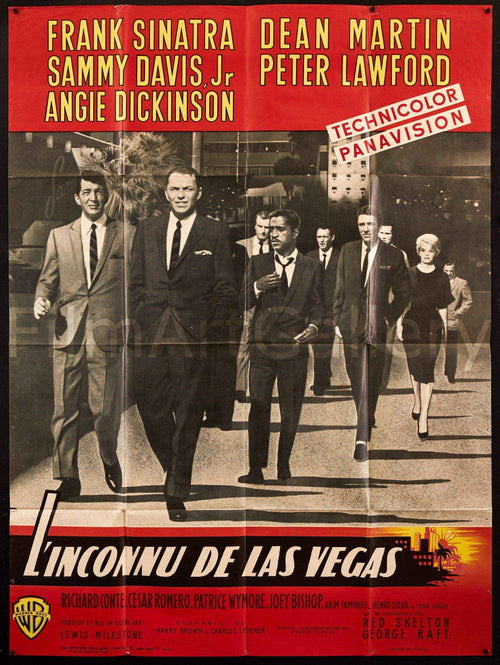 Ocean's 11 Original Vintage Movie Poster