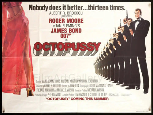 Octopussy Original Vintage Movie Poster