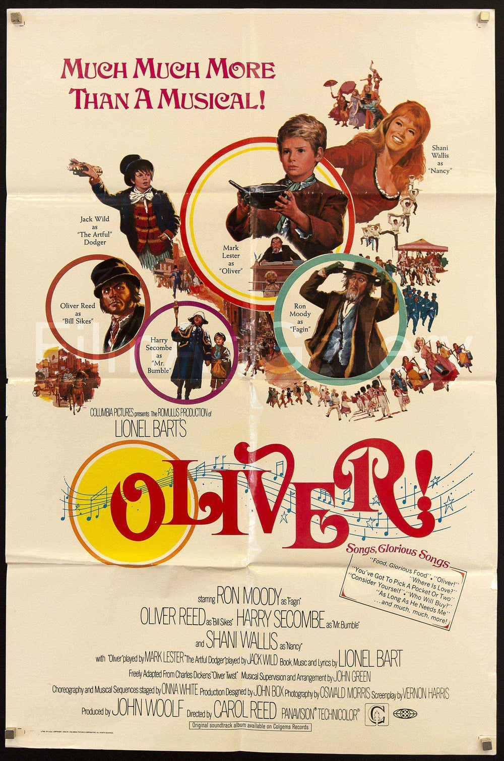 Oliver Original Vintage Movie Poster