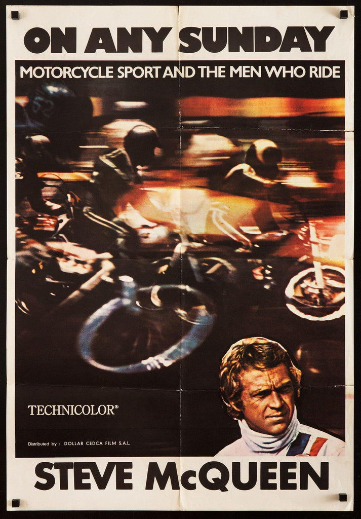 On Any Sunday Original Vintage Movie Poster