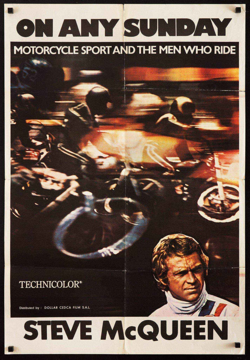 On Any Sunday Original Vintage Movie Poster
