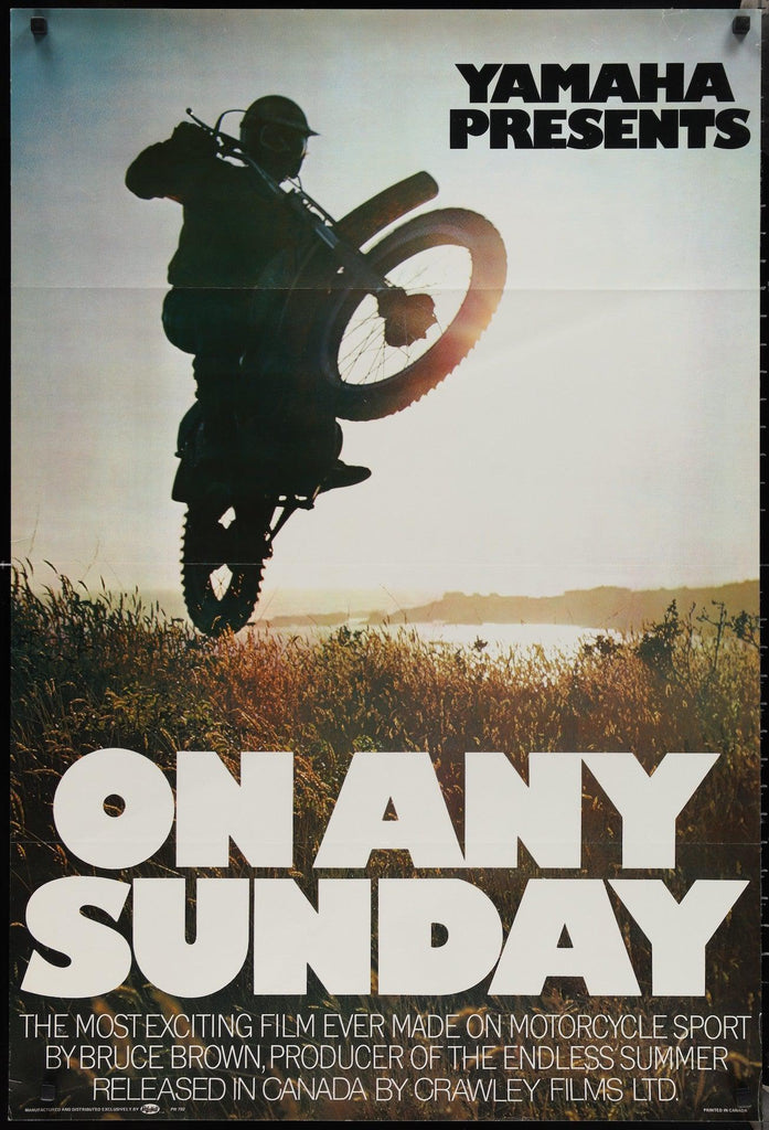 On Any Sunday Original Vintage Movie Poster