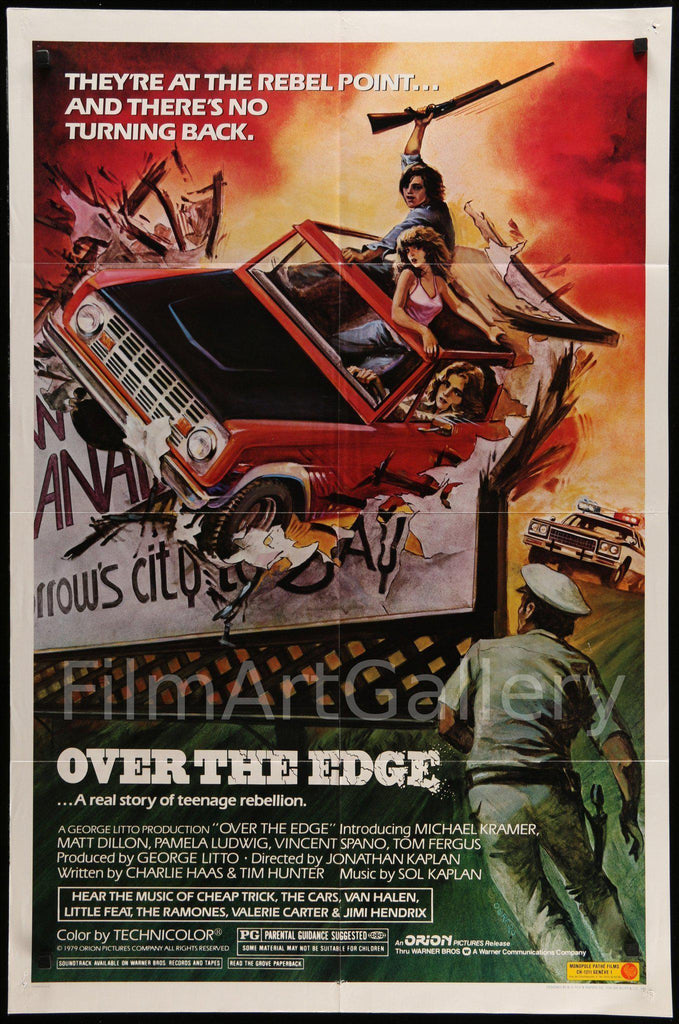 On the Edge Original Vintage Movie Poster