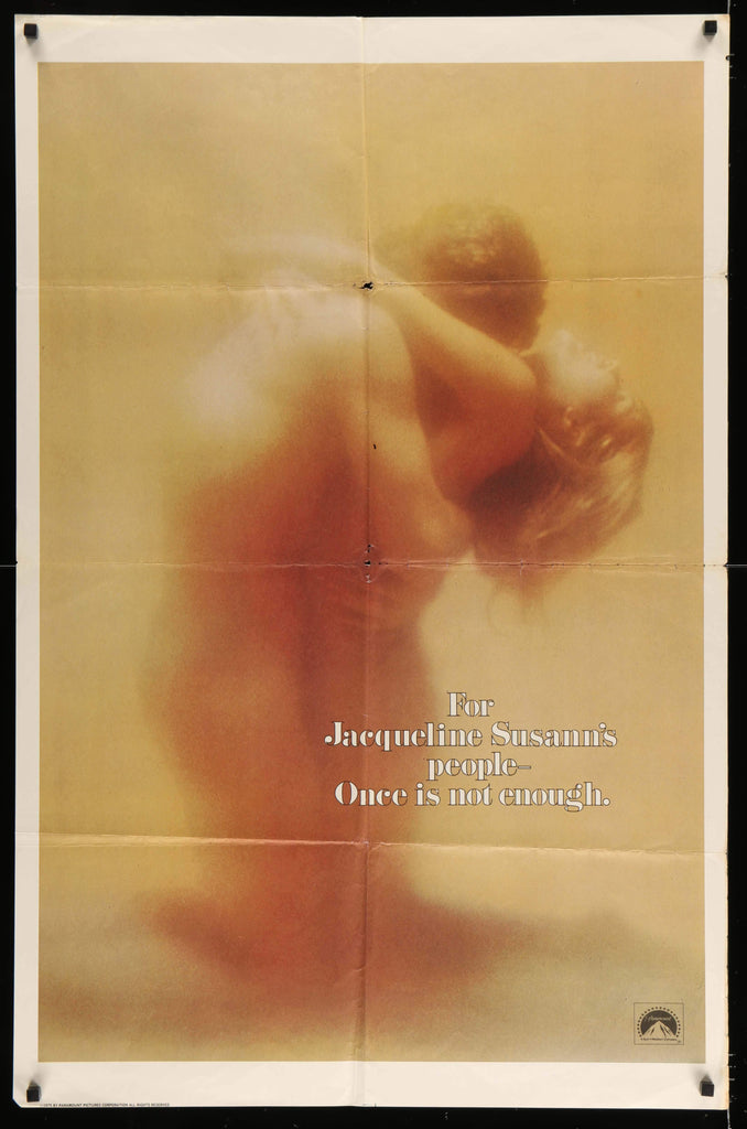 Once Is Not Enough Original Vintage Movie Poster