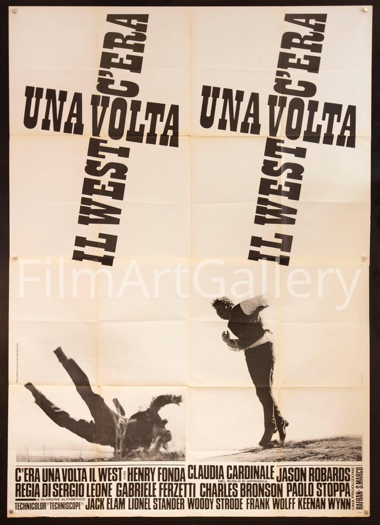 Once Upon A Time In The West Original Vintage Movie Poster