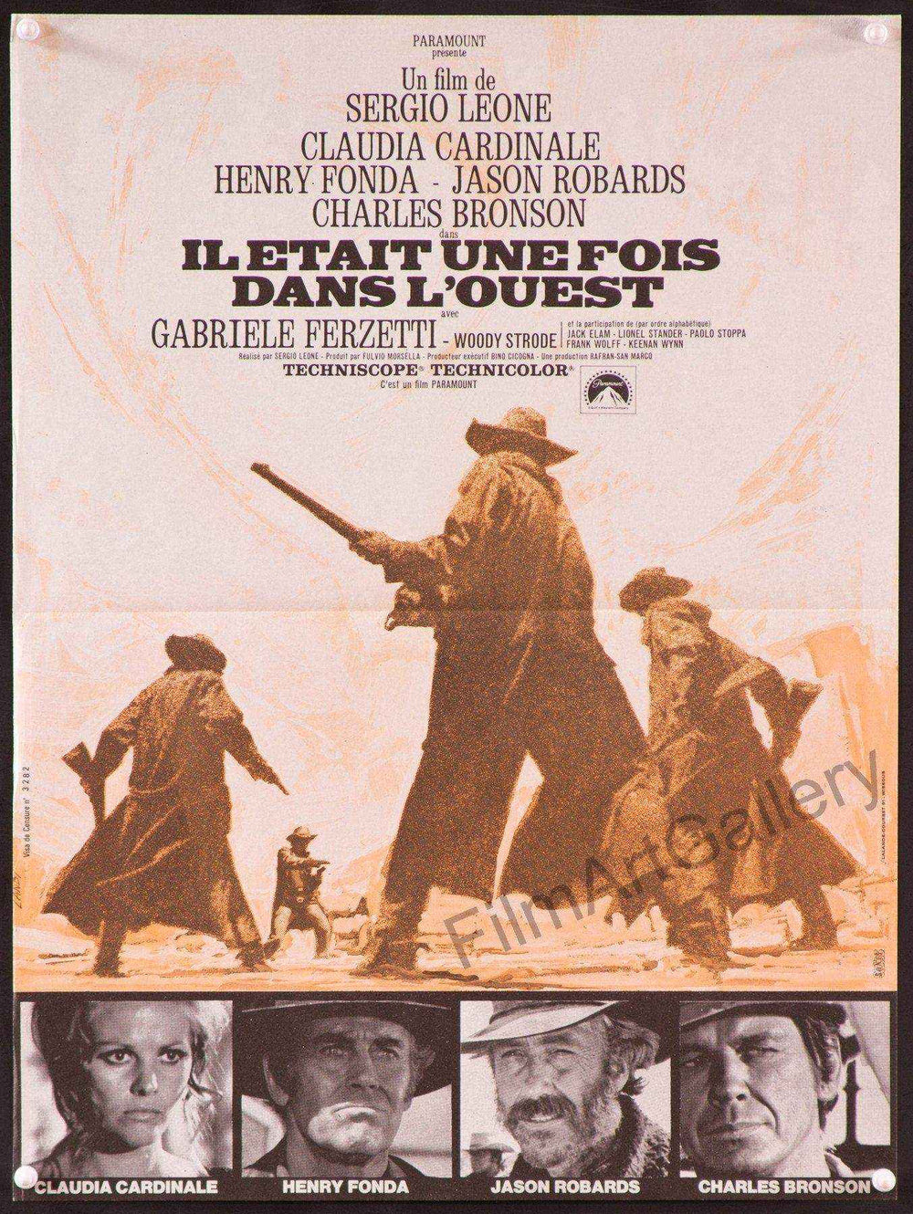 Once Upon A Time In The West Original Vintage Movie Poster