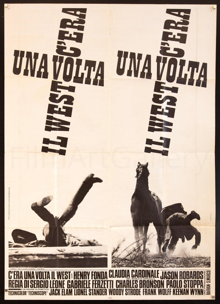 Once Upon A Time In The West Original Vintage Movie Poster