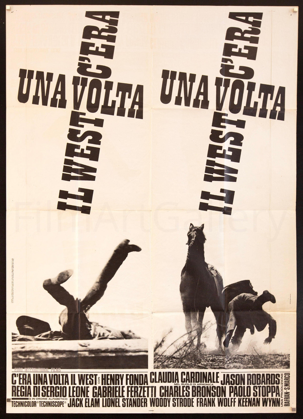 Once Upon A Time In The West Original Vintage Movie Poster