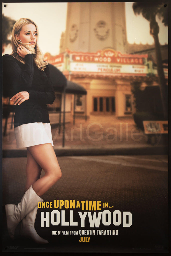 Once Upon a Time In Hollywood Original Vintage Movie Poster