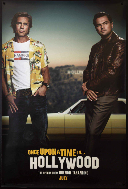 Once Upon a Time In Hollywood Original Vintage Movie Poster