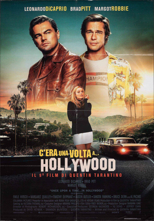 Once Upon a Time In Hollywood Original Vintage Movie Poster
