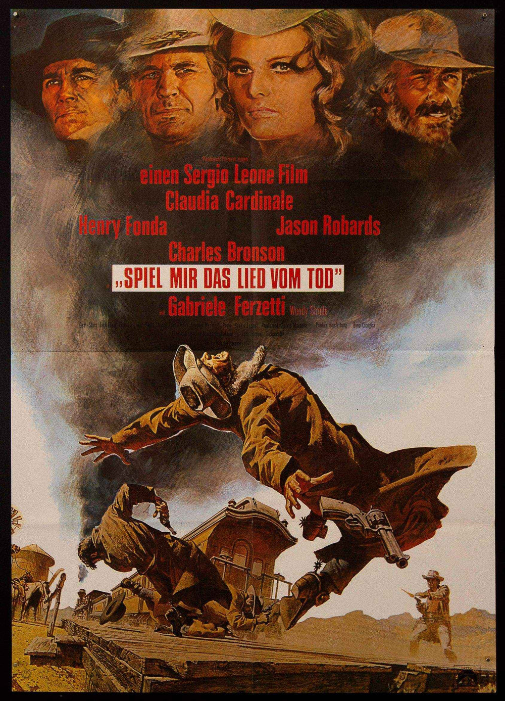 Once Upon a Time In the West Original Vintage Movie Poster