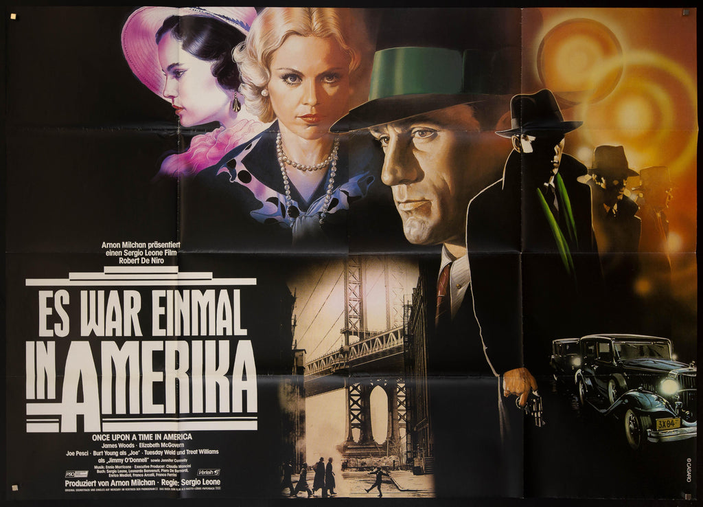 Once Upon a Time in America German A00 (47x66) Original Vintage Movie Poster