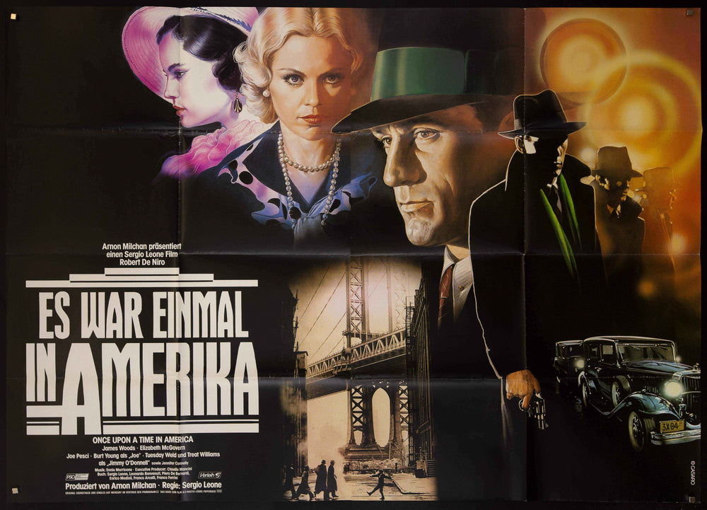 Once Upon a Time in America Original Vintage Movie Poster
