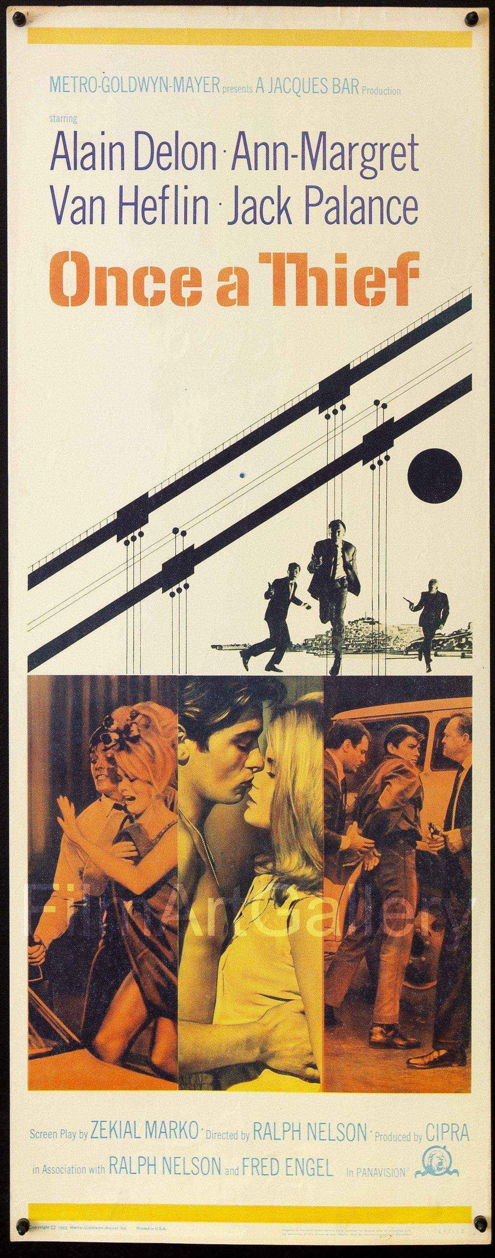Once a Thief Original Vintage Movie Poster