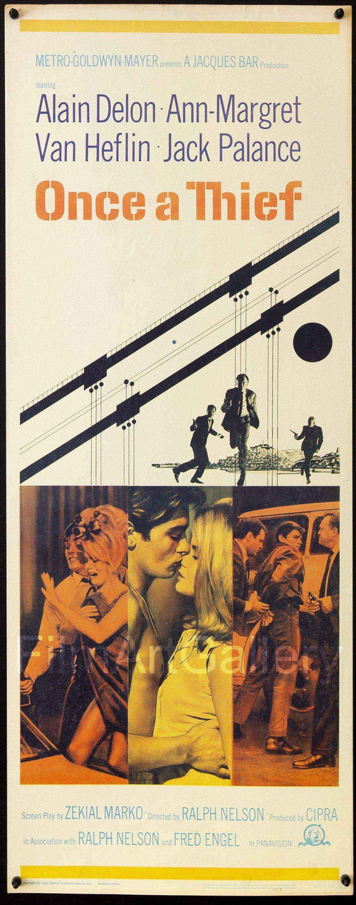 Once a Thief Original Vintage Movie Poster