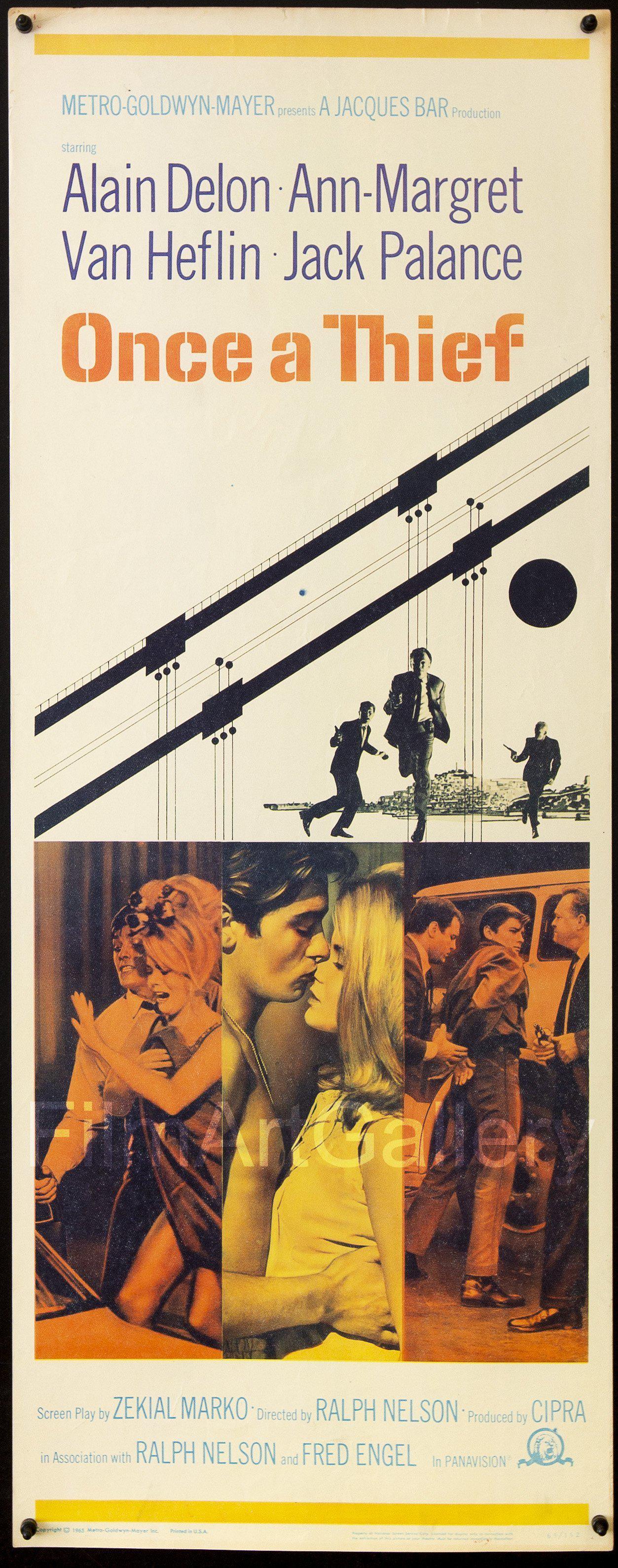 Once a Thief Original Vintage Movie Poster