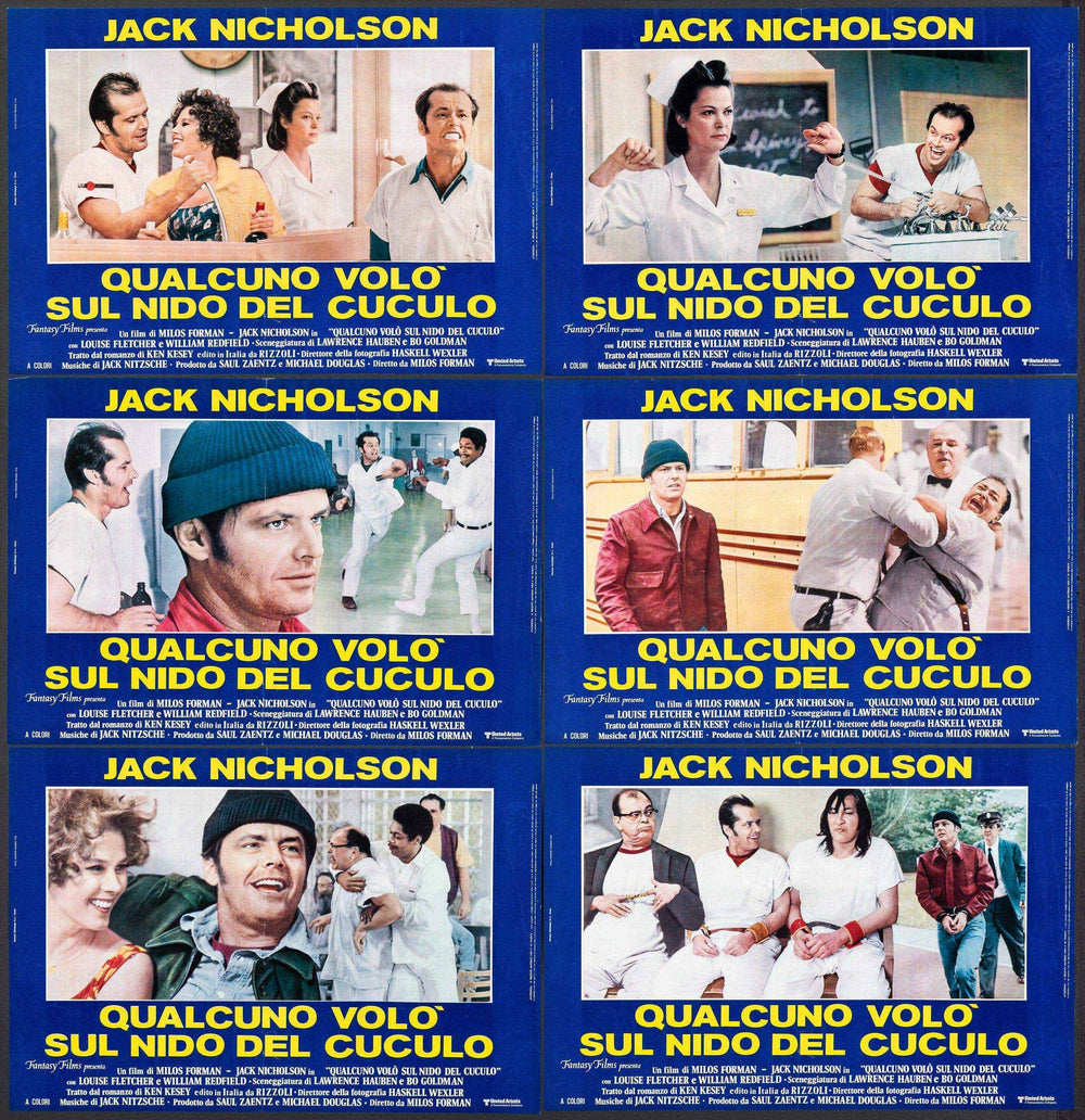 One Flew Over the Cuckoo's Nest Original Vintage Movie Poster