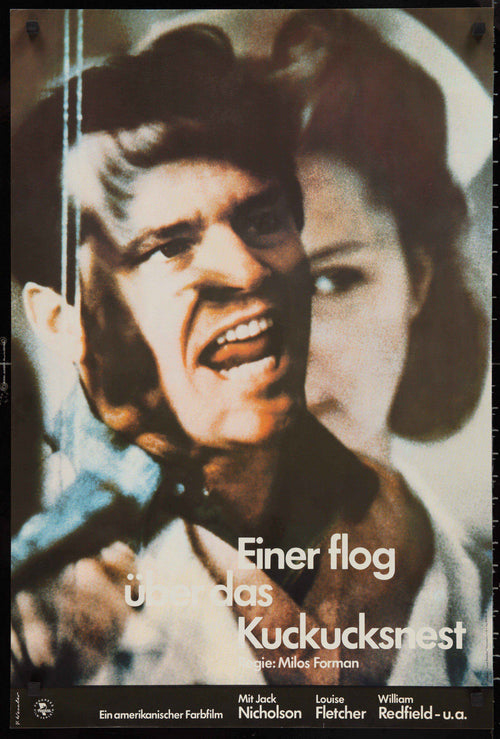 One Flew Over the Cuckoo's Nest Original Vintage Movie Poster