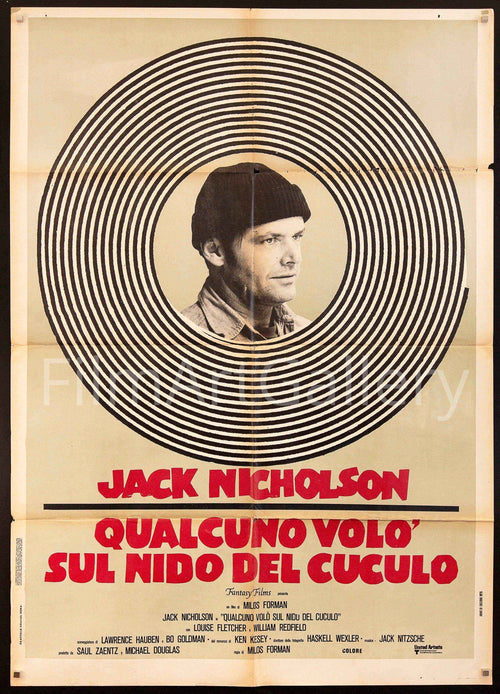 One Flew Over the Cuckoo's Nest Original Vintage Movie Poster