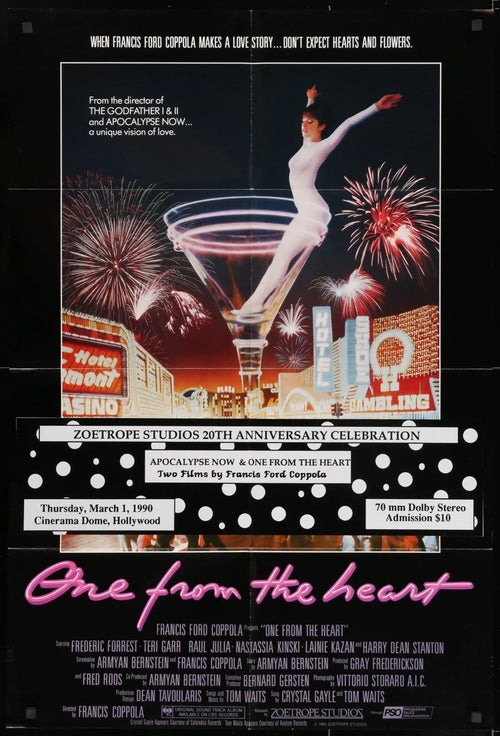 One From the Heart Original Vintage Movie Poster