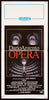 Opera Italian Locandina (13x28) Original Vintage Movie Poster