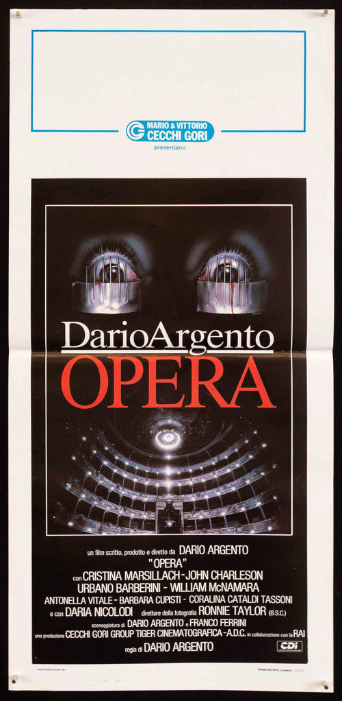 Opera Original Vintage Movie Poster