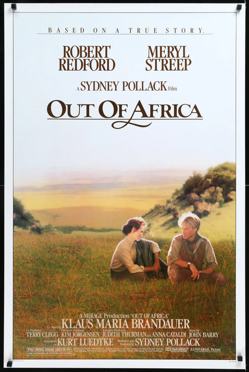 Out of Africa Original Vintage Movie Poster