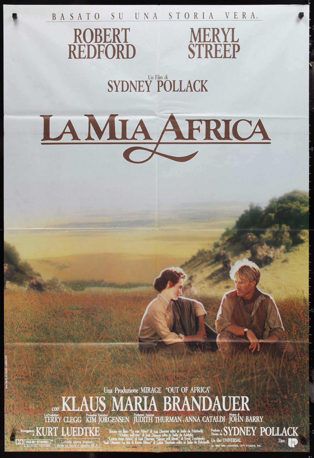Out of Africa Original Vintage Movie Poster