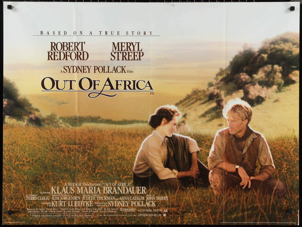 Out of Africa Original Vintage Movie Poster