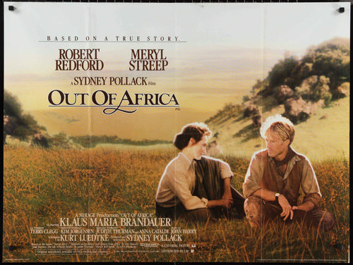 Out of Africa Original Vintage Movie Poster