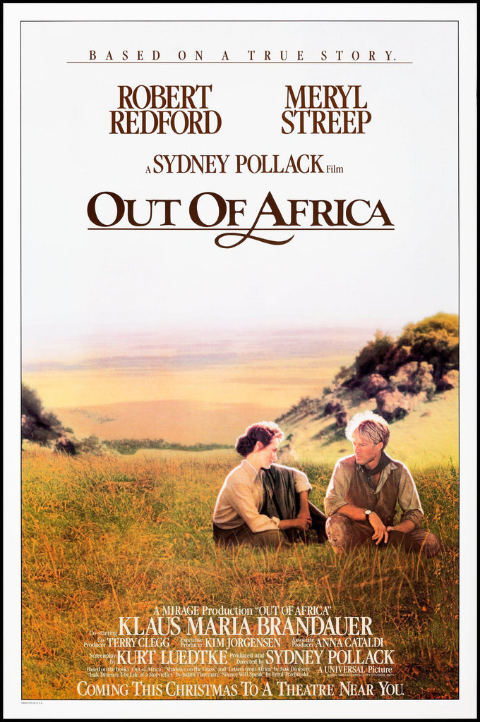 Out of Africa Original Vintage Movie Poster