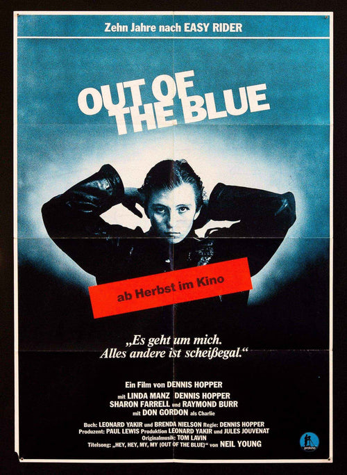 Out of the Blue Original Vintage Movie Poster