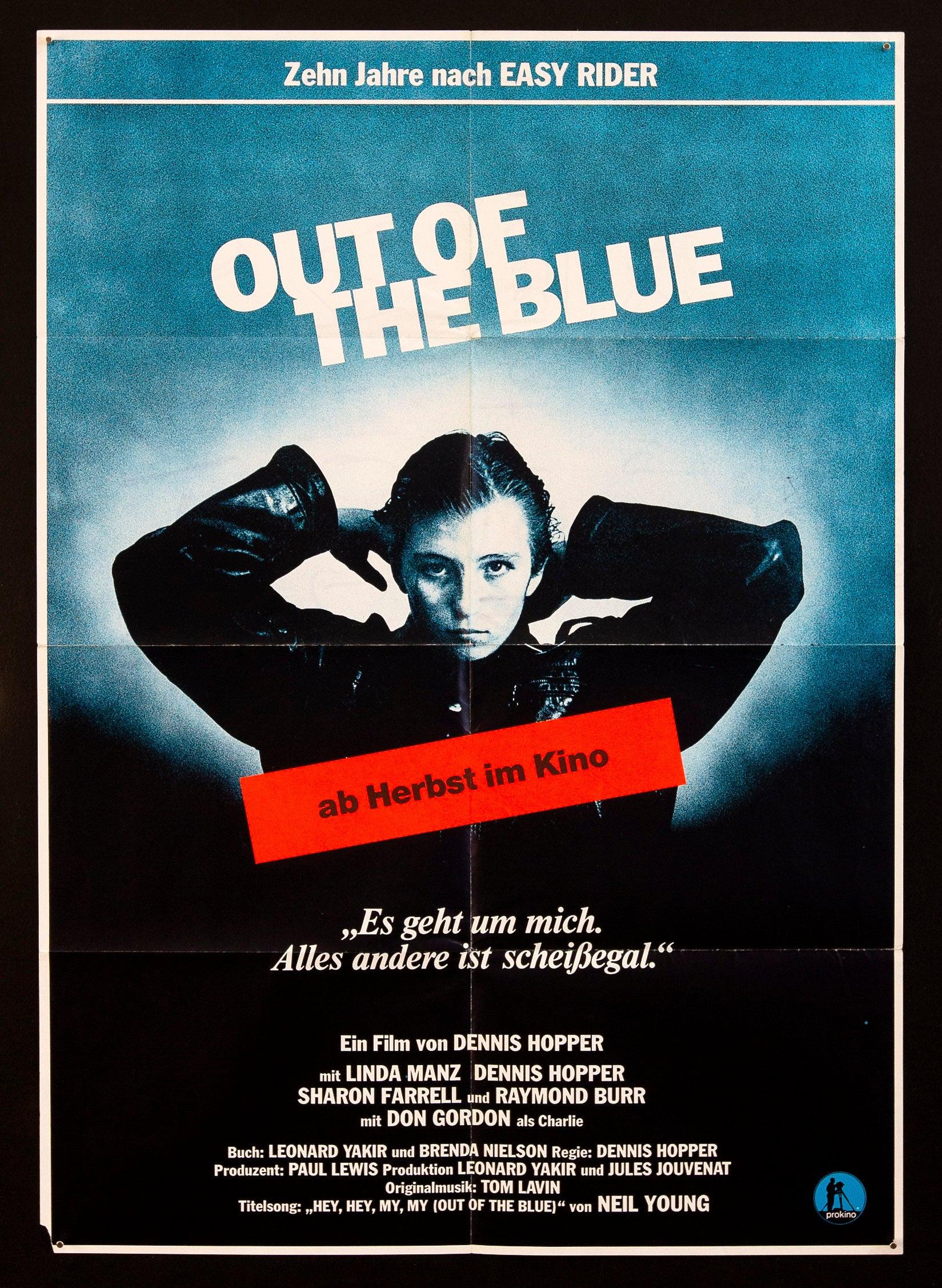 Out of the Blue Original Vintage Movie Poster