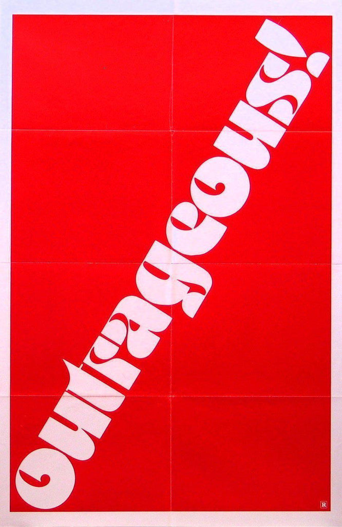 Outrageous! Original Vintage Movie Poster