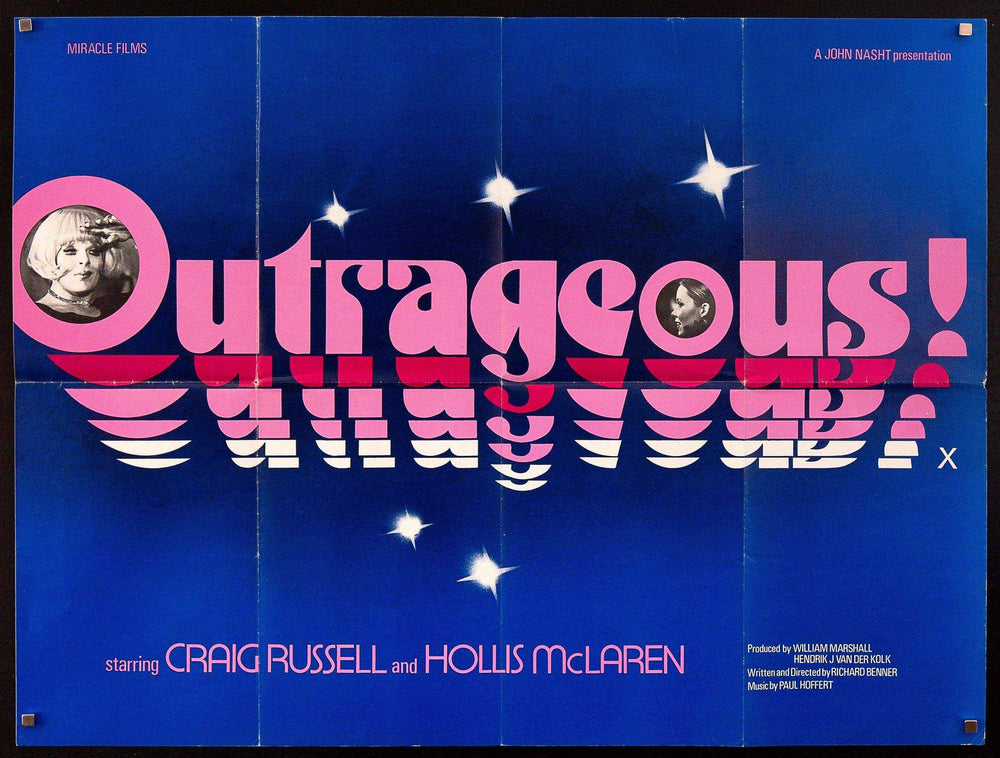 Outrageous! Original Vintage Movie Poster