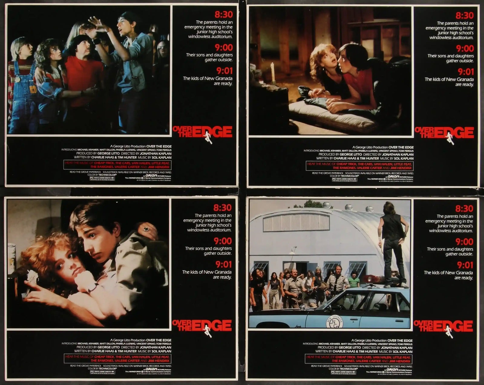 Over the Edge Original Vintage Movie Poster