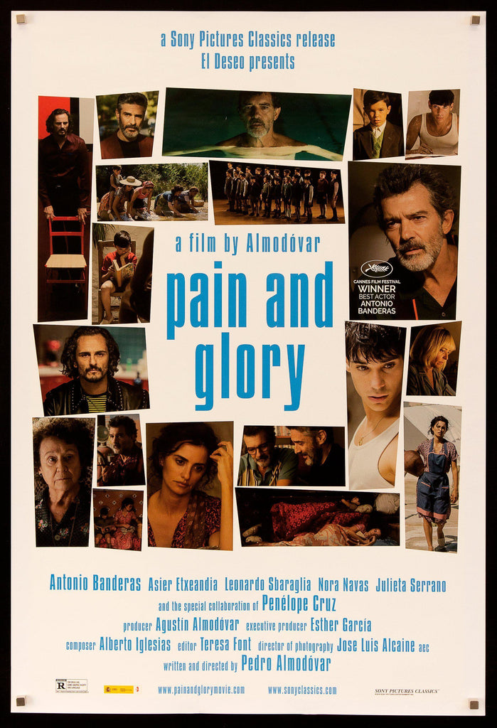 Pain and Glory (Dolor y Gloria) Original Vintage Movie Poster