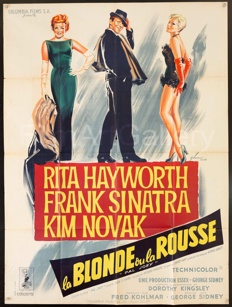 Pal Joey Original Vintage Movie Poster