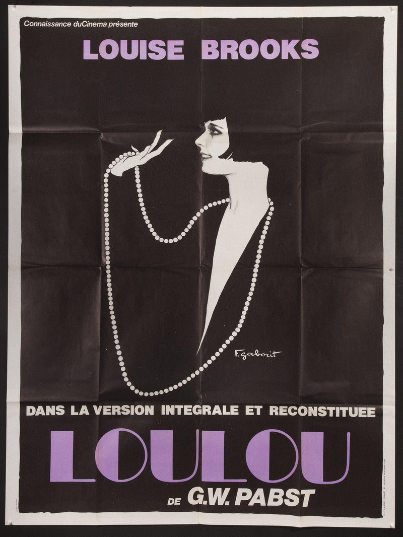 Pandora's Box (Loulou) French 1 panel (47x63) Original Vintage Movie Poster