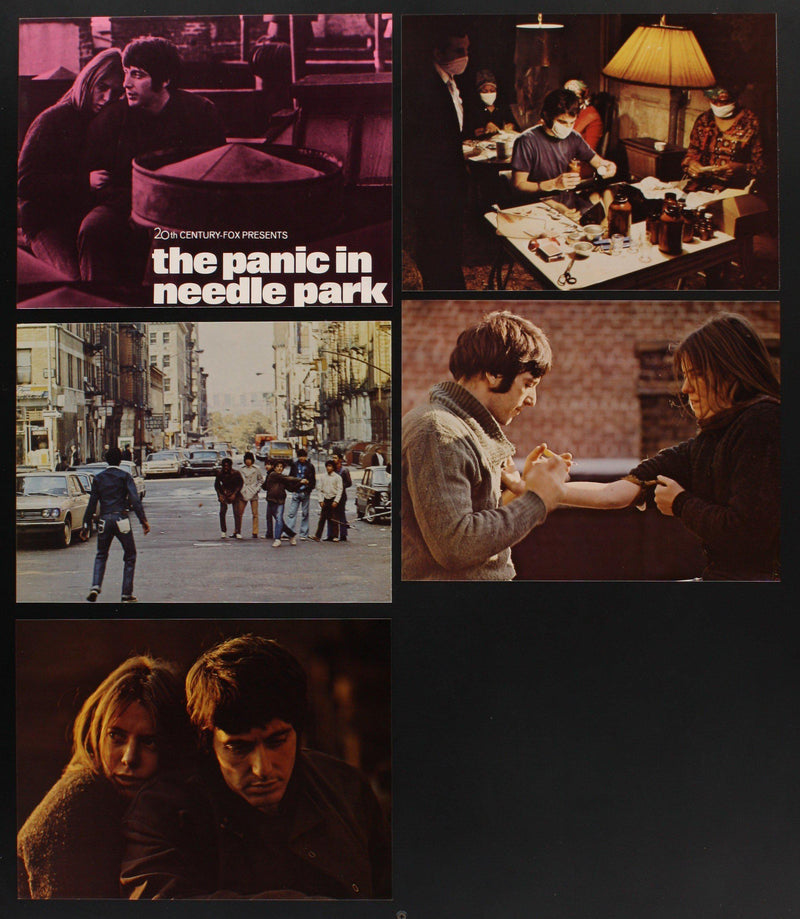 Panic in Needle Park Color Still Set (8-11x14) Original Vintage Movie Poster