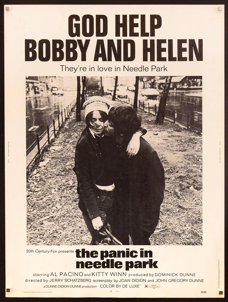 Panic in Needle Park Original Vintage Movie Poster